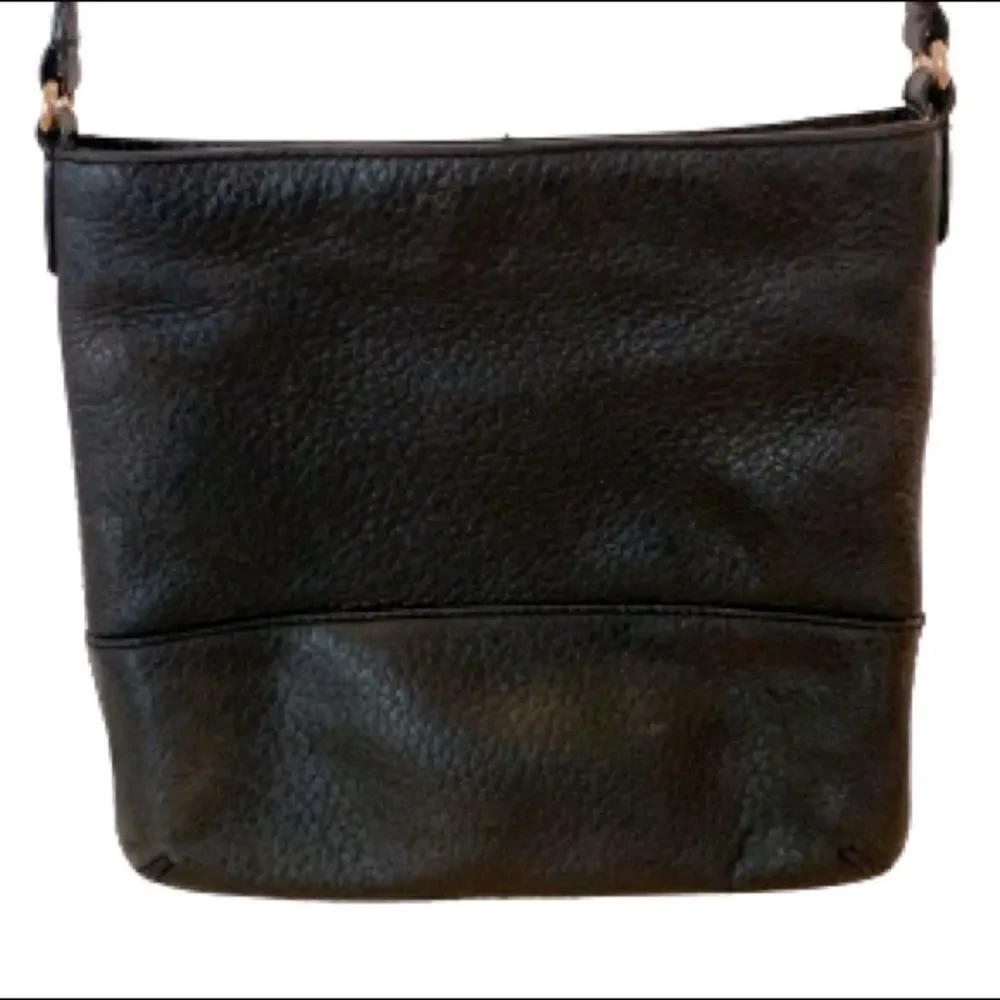 Kate Spade Southport Avenue Cora Crossbody in Black Pebbled Leather